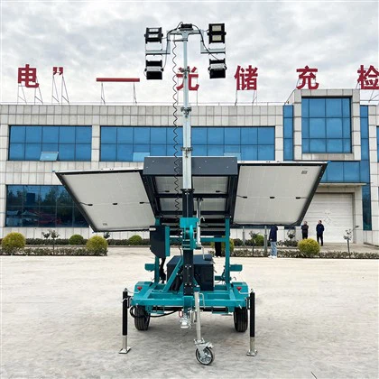 Vanse wsy -160 T หอไฟแสงอาทิตย์มือถือ