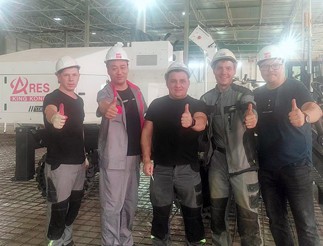 ขอแสดงความยินดีกับ Vanse Laser Screeds ที่ส่งออกไปยังรัสเซีย