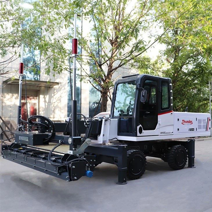 VANSE YZ30-4E Laser Level Concrete Screed Machine Floor Leveling Machine With Cab