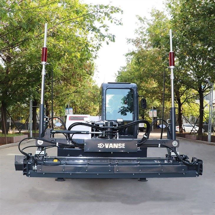 VANSE YZ30-4E Laser Level Concrete Screed Machine Floor Leveling Machine With Cab