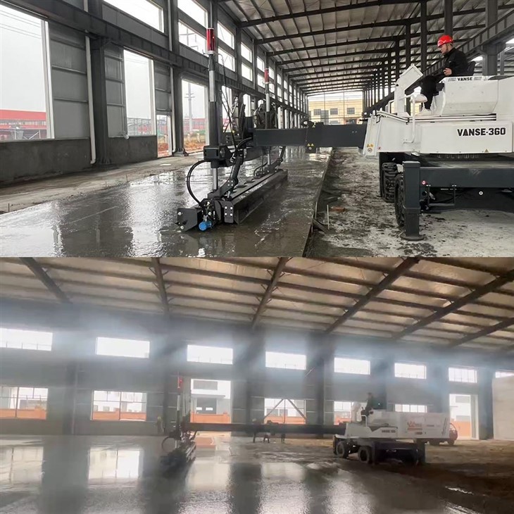 concrete laser floor leveling machine
